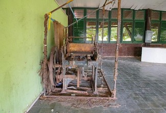 Prédio do Museu Integrado de Roraima está totalmente deteriorado (Foto: Arquivo pessoal)