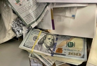 Dinheiro apreendido durante a Operação realizada em novembro (Foto: Divulgação/PF)