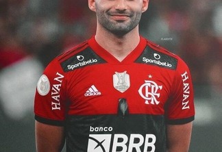 O volante roraimense Thiago Maia, do Flamengo (Foto: thiago.maia/Instagram)