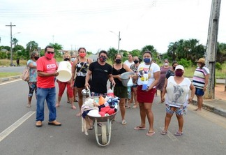 Moradores reclamam de problemas no fornecimento de água no Pérola (Foto: Nilzete Franco/FolhaBV)