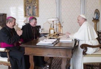 Bispos se reuniram com Papa Francisco e o convidaram a conhecer a Amazônia (Foto: Reprodução/Instagram Diocese de Roraima)