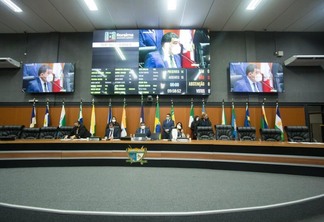 Mesa diretora da Assembleia Legislativa de Roraima. (Foto: Divulgação)