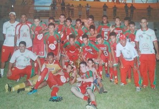 Com o titulo, a equipe interiorana carimbaria o passaporte para representar o Estado de Roraima, na Copa São Paulo de Futebol Júnior de 2012 (Foto: Divulgação)