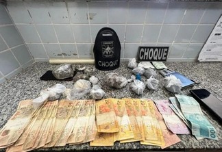 Ação policial frustrou venda de drogas e prendeu suspeitos (Foto: Divulgação/PM)