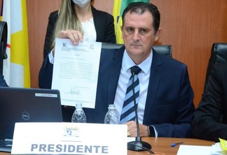 O relatório da Comissão de Ética foi encaminhado por coronel Chagas à CCJ (Foto: Nilzete Franco/FolhaBV)