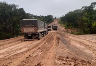 Lado Norte da rodovia BR-174 passa por obras de recuperação (Foto: Divulgação)