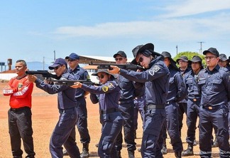 A primeira turma do curso em Boa Vista é composta por guardas civis, além da capital, também de São João da Baliza, Bonfim e Caracaraí (Foto: Divulgação/PMBV)