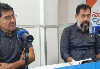 Petronio Araújo e Yachin de Carvalho concederam entrevista ao programa Agenda da Semana deste domingo, 3 (Foto: FolhaBV)