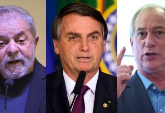 Lula, Bolsonaro e Ciro (Fotos: Fabio Rodrigues Pozzebom, Marcelo Camargo e José Cruz/Agência Brasil)