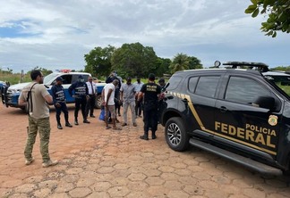 A ação se deu em cooperação com o Oficialato de Ligação da Polícia Federal do Brasil em Georgetown (Foto: Divulgação/PF)