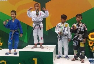 Kayro San luta jiu-jítsu desde os sete anos de idade (Foto: Arquivo pessoal)