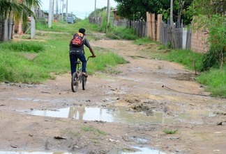 As ruas não contam com infraestrutura (Foto: Nilzete Franco/FolhaBV)
