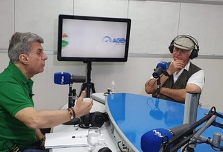 Romero Jucá em entrevista ao Agenda da Semana (Foto: Marília Mesquita/FolhaBV)