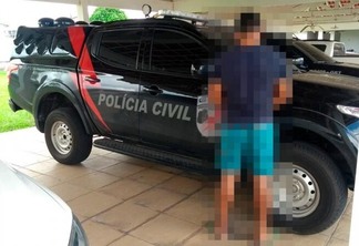 O homem foi levado à Polinter, onde teve sua prisão formalizada (Foto: Divulgação/Polícia Civil)