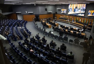 O plenário Noêmia Bastos Amazonas será palco de audiência pública sobre a LDO (Foto: Nonato Sousa/SupCom ALE-RR)