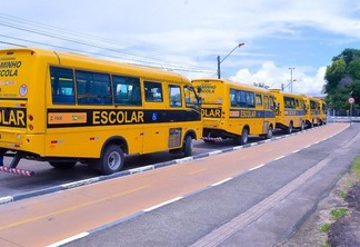 Os veículos vão atender juntos uma média de 800 estudantes das duas redes (Foto: Divulgação/Rebeca Bastos/Secom-RR)
