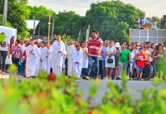 Procissão de Corpus Christi em Boa Vista (Foto: Arquivo FolhaBV/Ilustração)