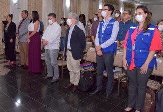 O evento ocorreu na manhã desta terça-feira, dia 21, em solenidade no Salão Nobre do Palácio Senador Hélio Campos (Foto: Divulgação)