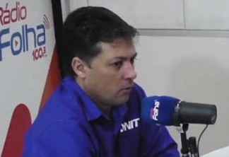 O ex-superintendente do DNIT-RR, Marcelo Geber, durante entrevista ao Agenda da Semana (Foto: Reprodução)