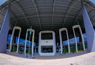 Fachada da Assembleia Legislativa de Roraima (Foto: Eduardo Andrade/SupCom ALE)