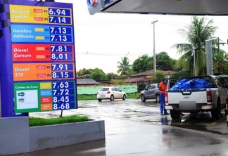Gasolina mais barata da cidade é vendida em posto da zona Norte (Foto: Nilzete Franco/FolhaBV)