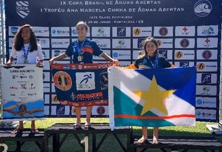 A pequena Evelyn Rabelo é o destaque da vez, subiu no pódio em terceiro lugar na prova de 5 km em Fortaleza.