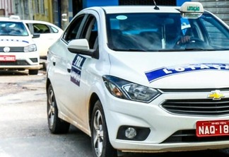 Táxis-lotação em circulação pela cidade de Boa Vista (Foto: Arquivo Semuc)