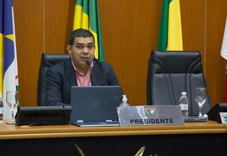 O presidente da Assembleia Soldado Sampaio (Foto: Ascom/Ale)