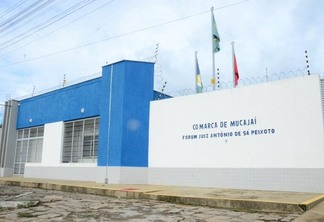 Sede da Comarca de Mucajaí, no interior de Roraima (Foto: Nilzete Franco/FolhaBV)