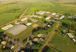 EAgro fica localizada no campus Murupu da UFRR (Foto: Divulgação)
