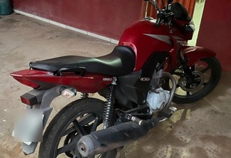 O proprietário foi ao local da ocorrência e teve a motocicleta recuperada (Foto: Divulgação)