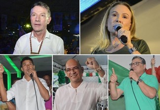 Apesar da falta de registro, as convenções partidárias oficializaram cinco candidaturas ao Governo de Roraima. (Foto: Nilzete Franco/ Juliana Araújo /Folha BV)