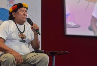 O xamã indígena yanomami Davi Kopenawa (Foto: Fernando Frazão/Agência Brasil)