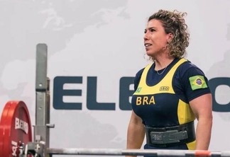 Ana Rosa Castellain atualmente compõe a seleção brasileira de powerlifting (Foto: CBP)