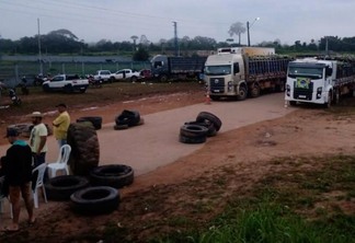 Apenas caminhões cargueiros de bananas são impedidos de passar na rodovia federal BR-210 (Foto: Divulgação)