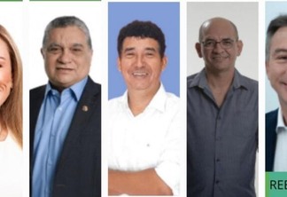 Candidatos ao governo de Roraima— Foto: Reprodução/TSE