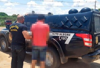 As prisões foram efetuadas pela Delegacia de Alto Alegre com apoio da Delegacia de Iracema, Mucajaí e Grupo de Resposta Tática (Foto: Divulgação/Polícia Civil)