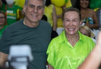 Romero Jucá e Teresa Surita