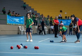 As disputas paralímpicas estão sendo realizadas no Ginásio Romerão (Foto: Divulgação)
