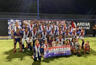 Asatur Sports atropela Irmandade e conquista Copa Elite de futebol sociaty pela primeira vez (Foto: Divulgação)