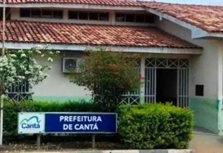 Sede da Prefeitura Municipal de Cantá, cidade situada a 38 quilômetros de Boa Vista (Foto: Divulgação)