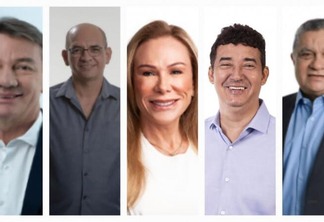Eleições 2022: cinco candidatos concorrem ao governo de Roraima — Foto: Reprodução/TRE 