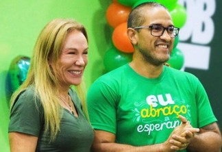 O prefeito Arthur Henrique ao lado da candidata ao Governo de Roraima, Teresa Surita (Foto: Instagram Teresa Surita)
