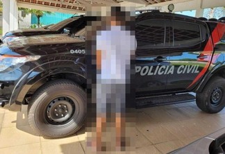 Mototaxista foi encaminhado para a Custódia da Polícia Civil (Foto: Divulgação)