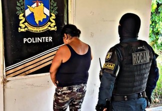 A prisão foi efetuada por policiais da Rocam (Foto: Divulgação)
