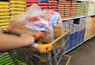 Governo estaria autorizado a reduzir a alíquota do ICMS nas operações com mercadorias integrantes da cesta básica (Foto: Nilzete Franco/FolhaBV)