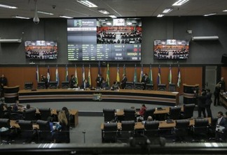 O plenário da Assembleia Legislativa de Roraima nesta terça-feira (Foto: Marley Lima/SupCom ALE-RR)
