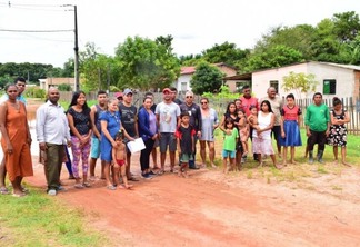 Região prestes a ser desocupada reúne aproximadamente 100 famílias - Foto: Wenderson Cabral/Folha de Boa Vista