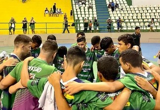 Garotada do Verdes-Roxos chegam a sexta vitória no Estadual Sub-15 e precisa apenas de um empate para ser campeão. Crédito: divulgação