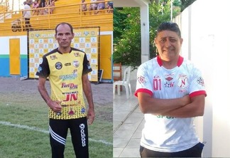 Treinadores Rogério Tradição e Ribeiro Silva frente à frente no mata-mata. Créditos: divulgação